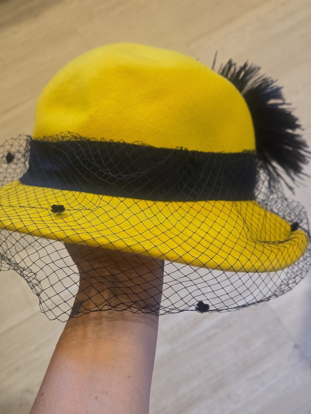 Miss Bierner Vintage 100% Wool Hat